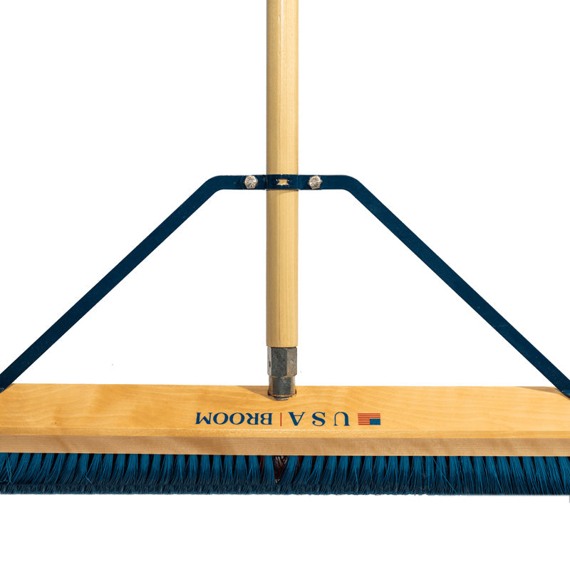 Smooth Sweep Push Broom Set W/ Brace Handle 36In Commercial